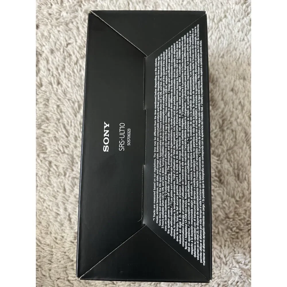 Sony ULT Field 1 Wireless Bluetooth Speaker SRS-ULT10/WC Off White Brand New